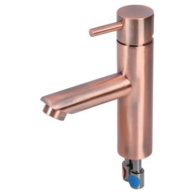 Differnz kraan koud/warm kraan recht rood koper Differnz kraan koud/warm kraan recht rood koper