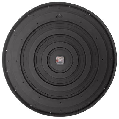 Wandklok 77cm-Zwart/Wit-Kunststof-NeXtime 'Galaxy Large'