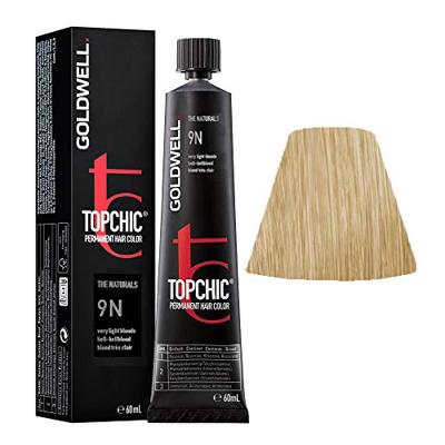 Goldwell Topchic Permanent Hair Color Haarverf 9N Very Light Blonde 60ml