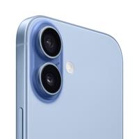 Apple iPhone 17 256 GB: 6,3-inch display met ProMotion, A19-chip, Center Stage-camera aan de voorkant voor slimmere groepsselfies, betere krasbestendigheid, batterij voor een hele dag; Nevelblauw - thumbnail