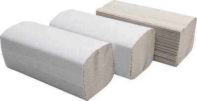 NORDVLIES vouw handdoekjes folded towels natural white 5000 bl.