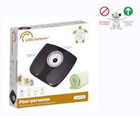 Personenweegschaal - LITTLE BALANCE - 8727 - Confort 150 - Mechanische weegschaal - 150 kg / 1 kg - Zwart - thumbnail