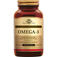 Solgar Omega-3 (Visolie) Triple Strength Softgels - thumbnail