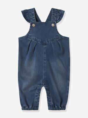 Babykleding blauwzwart denim