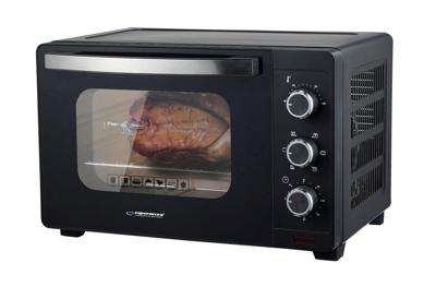 Esperanza EKO006N Mini-oven met convectie en spit 25 l 1600W Zwart