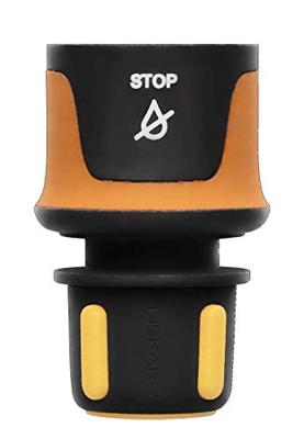 Fiskars Slangkoppeling, 9 mm (3/8&apos;&apos;) STOP - 1027078