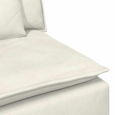 Modulaire bank Armleuning eindmodule met kussens 100 cm