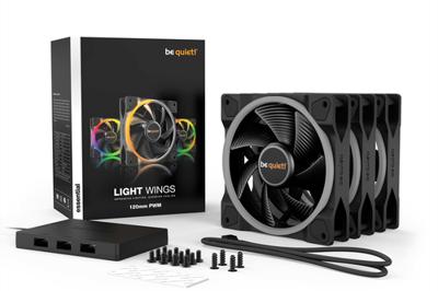 Be Quiet! Light Wings 120mm PWM 3-pack - thumbnail