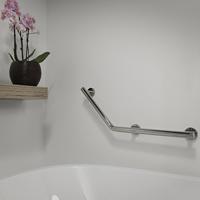 Tiger Veiligheidsgreep Boston Comfort en Safety 135 Graden Links RVS Glans - thumbnail