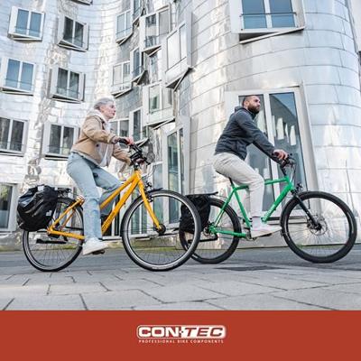 CONTEC griff "merge city ergo" ct grips merge city ergo 96/140mm, black