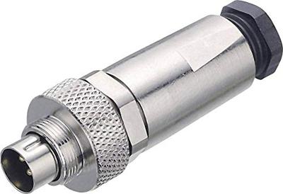 binder 99-0413-10-05 Ronde connector Stekker, recht Totaal aantal polen: 5 Serie (ronde connectoren): 712 1 stuk(s)