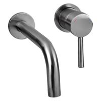 Wastafelmengkraan Differnz Inbouw Gunmetal Differnz - thumbnail