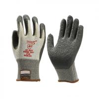 Handschoen snijlevel 5 zwarte latex coating mt 10 - thumbnail