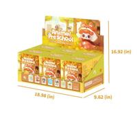 QKid: Animal Preschool Series Blind Box figure 18 cm Display (6) - thumbnail