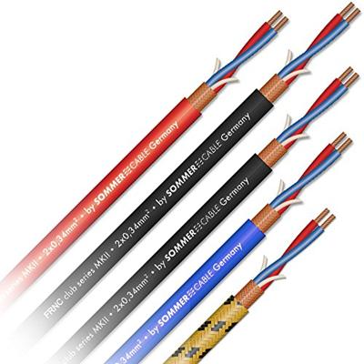 SOMMER CABLE Microphone Cable 2x0.34 100m bk CLUB SOMMER CABLE Microphone Cable 2x0.34 100m bk CLUB