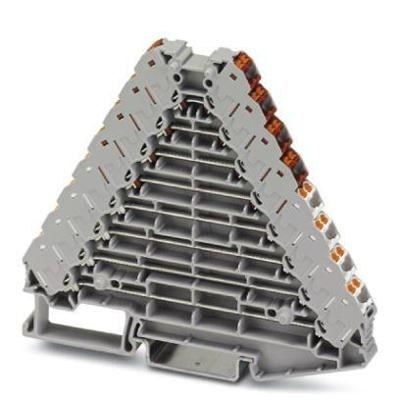 Phoenix Contact PTRV 8 /RDWH 3270137 Rangeerverdeler Aantal polen: 32 0.14 mm² 1.5 mm² Grijs 10 stuk(s)