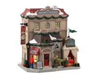 Lemax museum of nature & science verlicht kersthuisje Caddington Village 2024 - thumbnail