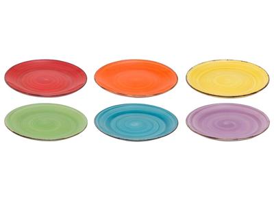 Studio Tavola Ontbijtborden Sunny Summer - ø 19 cm - 6 stuks