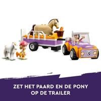 LEGO friends 42634 paard en pony aanhangwagen - thumbnail