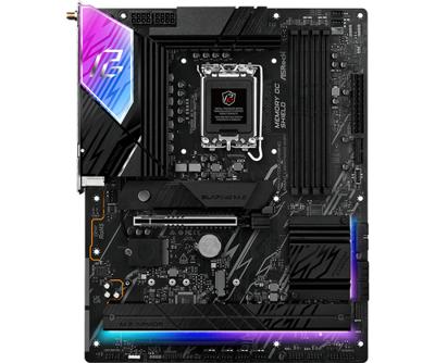 ASRock B860 Lightning WiFi Moederbord Socket Intel LGA 1851 Vormfactor ATX - thumbnail
