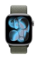Apple Watch Band - Geweven sportbandje - 42 mm - Bosgroen - Eén maat voor de meeste polsen - thumbnail