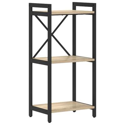 Boekenkast Sonoma eiken 40 x 30 x 83 cm Bewerkt hout