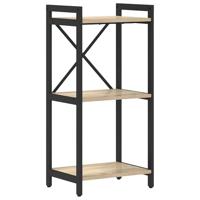 Boekenkast Sonoma eiken 40 x 30 x 83 cm Bewerkt hout - thumbnail