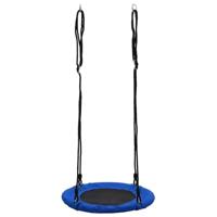VidaXL Schommel 100 kg 60 cm blauw - thumbnail
