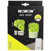 Wowow Reflectievest kids goyo jacket maat m geel - thumbnail