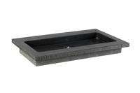 Wastafel Forzalaqua Nova Doppio Gezoet & Gefrijnd 80.5x51.5x9.5 cm 2 Kraangaten - thumbnail