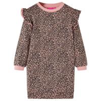 VidaXL Kinderjurk 104 middelroze - thumbnail