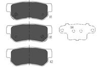 Remblokken set KBP3035 - thumbnail