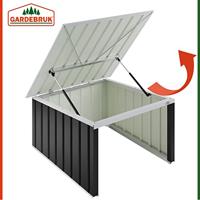 Robotmaaier Garage Antraciet Metaal 89x90x54cm - thumbnail