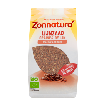 Zonnatura Lijnzaad gebroken bio 400 Gram