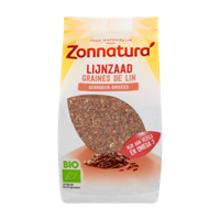 Zonnatura Lijnzaad gebroken bio 400 Gram - thumbnail