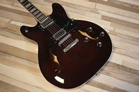 Hagstrom Super Viking Justin York Signature, Trans Brown - thumbnail