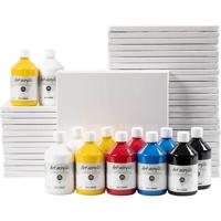 Pigment Art school, semi-glanzend, primair kleuren, 1 set - thumbnail