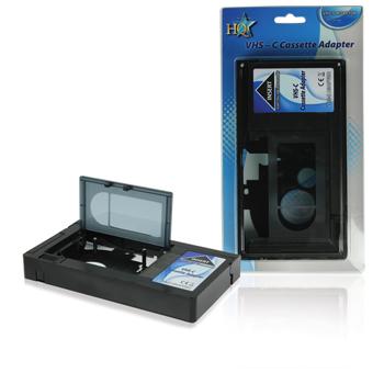 VHS-Converter - Conversie: VHS-C naar VHS - Plug and play - Zwart