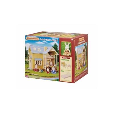 Het huisje met de blauwe dakkofferset - SYLVANIAN FAMILIES - 5671 - Voor kinderen vanaf 5 jaar - Meubilair inbegrepen