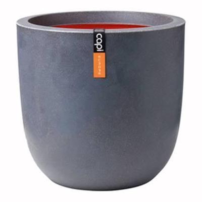 Capi Bloempot Urban Smooth 35x34 cm donkergrijs