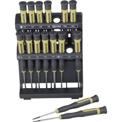 PROXXON schroevendraaier set "micro-driver" screw driver sets micro-driver 15pcs