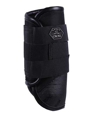 QHP QCross Kevlar V eventing beschermers zwart maat:s