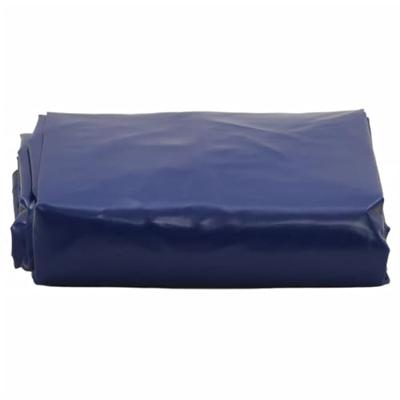 VidaXL Dekzeil 650 g/m² ø 2 m blauw