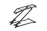 Steco Bagagedrager met klapstandaard 28 inch staal zwart - thumbnail