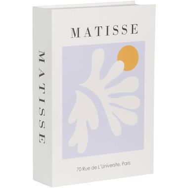 Opbergboek Matisse - lila - 5x23x16 cm