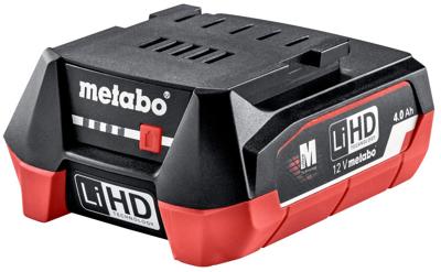 Metabo 625349000 Gereedschapsaccu 12 V 4.0 Ah Li-ion