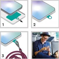 Draagkoord mobiele telefoon Myway Blauw Rood - thumbnail