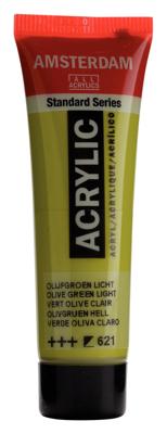 Royal Talens Amsterdam Standard Series Acrylverf Tube 20 ml - Olijfgroen Licht 621