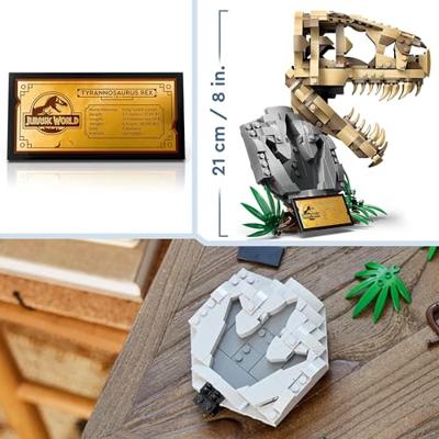 LEGO jurassic world 76964 dinosaurusfossielen: t-rex schedel - thumbnail