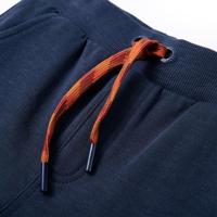 Kinderjoggingbroek 92 gemleerd marineblauw - thumbnail